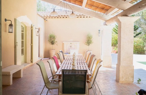 Pont Royal Villa | Large upscale property, 8 bedrooms 7 bathrooms,heating pool,sauna,air cond.,Golf