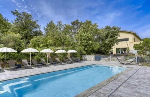 Neoules Villa | Le mas de L'esteloun 460m2 - Heated swimming pool and jacuzzi