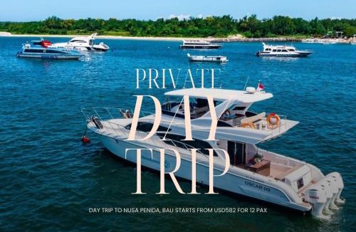 Tanjungbenoa Boat Rental | Private Yacht Bali to Nusa Penida