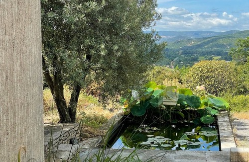 Digne-les-Bains House | Rare Brutalist Architectural artist's retreat estate with pool, gardens, views.