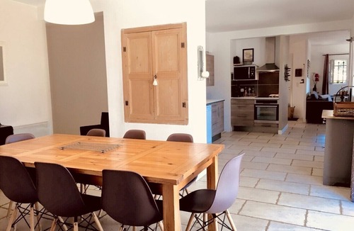 Mollans-sur-Ouveze House | Recent house welcoming 8-10 people, private swimming pool, calm and intimacy