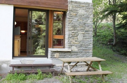 Pra Loup Apartment | Rental studio praloup 1600 at the foot of the forest 4 people ground garden