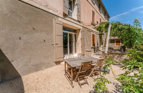 Les Angles Apartment | Room 'Malo' with Shared Terrace, Shared Garden and Air Conditioning