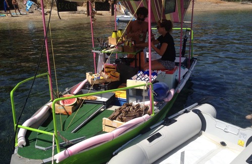 Porquerolles Boat Rental | Sail boat at berth island of Porquerolles