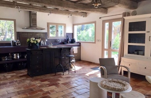 Theziers House | Saltwater swimming pool14m charming mas standing on 2 hectares of countryside
