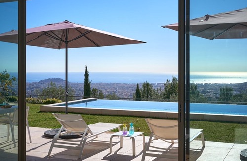 Le Ray Villa | Splendid villa, sea view infinity pool