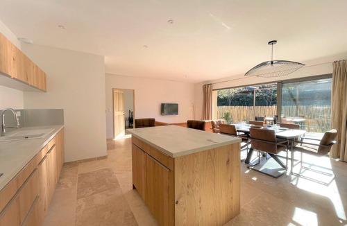 Sablet House | Stone villa at the foot of the Dentelles de Montmirail, heated swimming pool