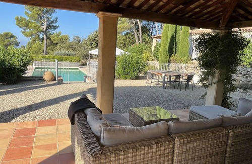 Tourtour Villa | Stunning Villa with 2 bedroom studio, heated pool, new deck & incredible views