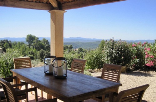 Tourtour Villa | Stunning Villa with 2 bedroom studio, heated pool, new deck & incredible views