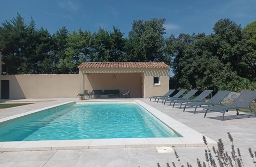 Orange Villa | Villa 12 pers, air-conditioned, 4x10 pool, poolhouse, in the countryside but not isolated.