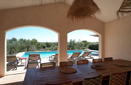 Mouries Villa | Villa air-conditioning Alpilles view Mouries