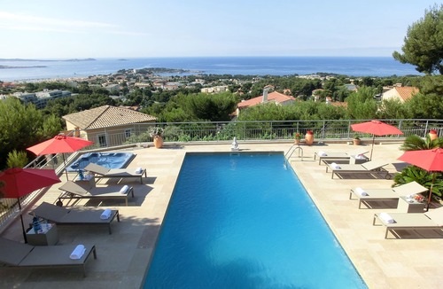 Bandol Villa | Villa Azur Golf 5*, sea view, quiet, close city center, air conditioning, WIFI