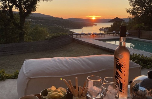 Bauduen Villa | Villa Caprice, Provencal house with exceptional view of Lac de Ste-Croix