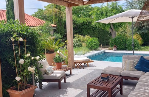 La Couronne Villa | Villa Clim-piscine-5 mn à Pied de la Plage-carro/côte Bleue.animaux Acceptés