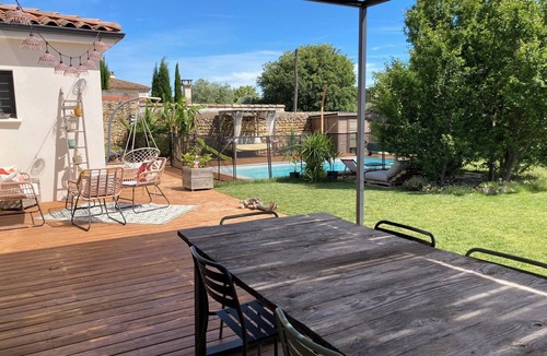 Domazan Villa | Villa Familiale Avec Piscine à 15 min du Pont du Gard et D'avignon
