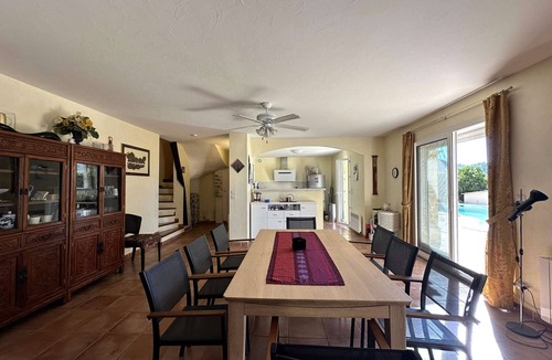 La Londe-les-Maures House | Villa for 8 people with heated pool and sea view