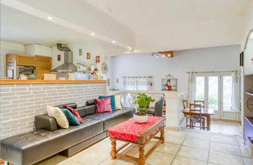 Greolieres Villa | Villa with pool and fireplace near sea and mountain.