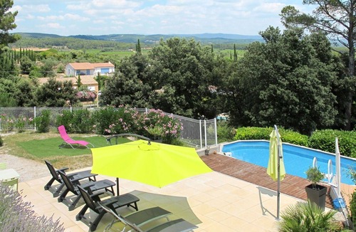 Montfort-sur-Argens House | Wonderful private villa with A/C, WIFI, private pool, TV, terrace, panoramic view and parking