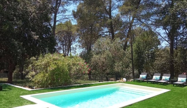130m2 ground floor villa with private pool on 4000m2 of land