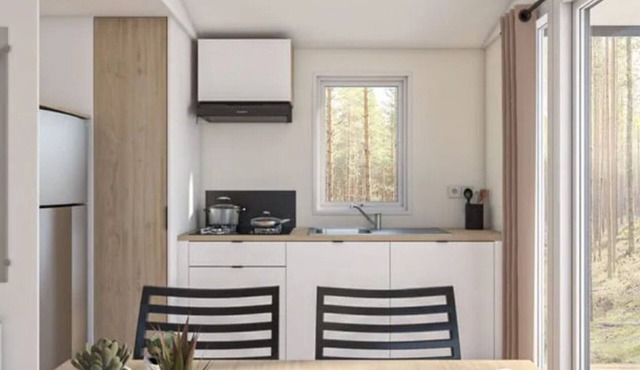 2-bedroom mobile home with terrace