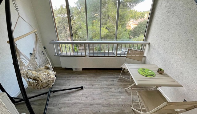 Bright studio a few steps from the beach