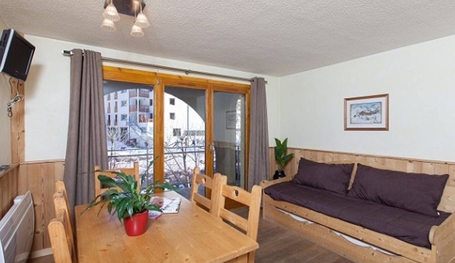 Comfortable studio 4 pers, slopes access, Wifi & pets allowed