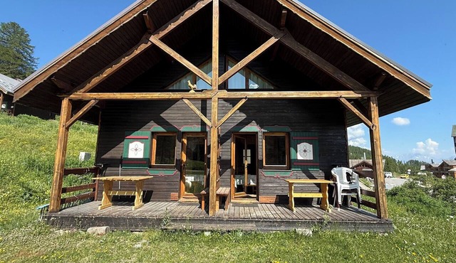 Deux chalets communicants sur les pistes – 10 pers – Risoul 1850