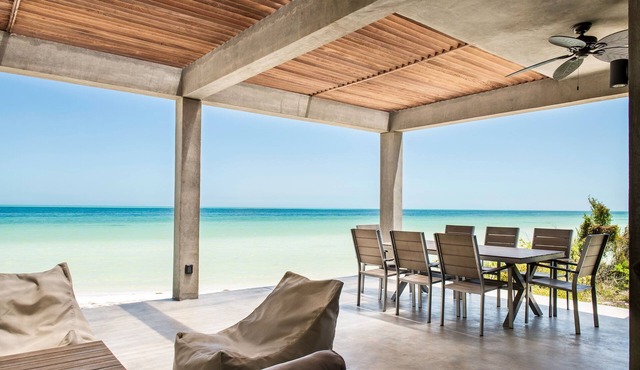 Modern Beachfront villa