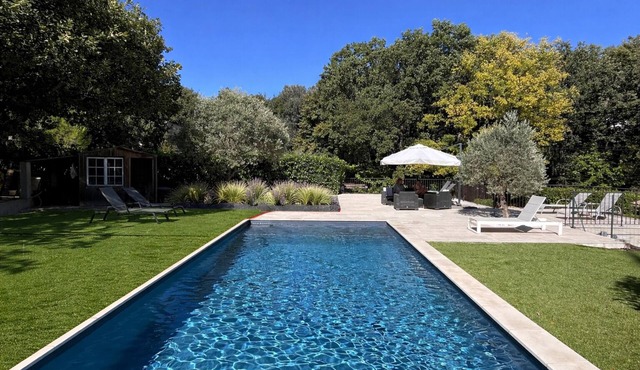 Quiet villa in a green setting