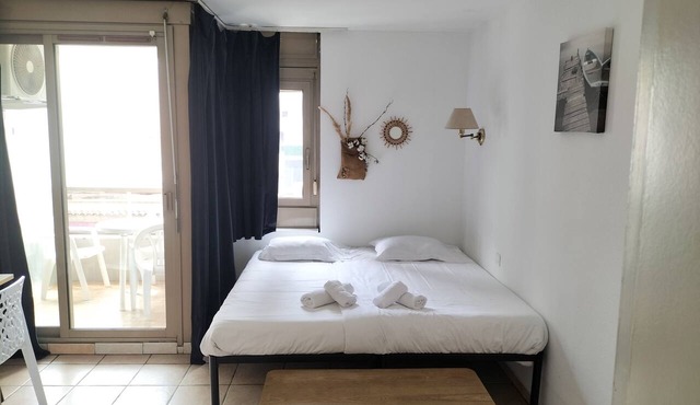 Studio 208 bord de mer Résidence Graziella