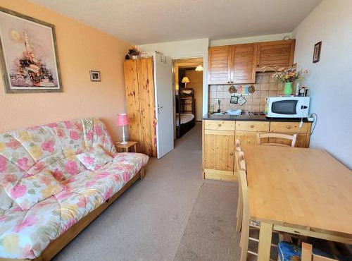 Studio lumineux 4/5 pers, plein Sud avec balcon - Chaillol 1600 - FR-1-393-67