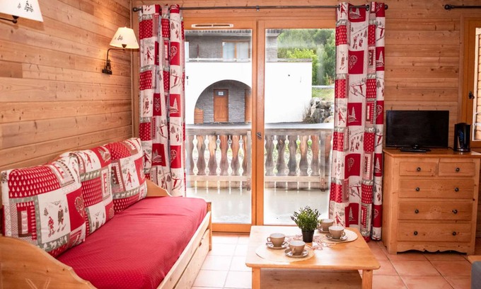 Pra Loup Apartment | 24 m² Studio flat ∙ 1 bedroom ∙ 4 guests