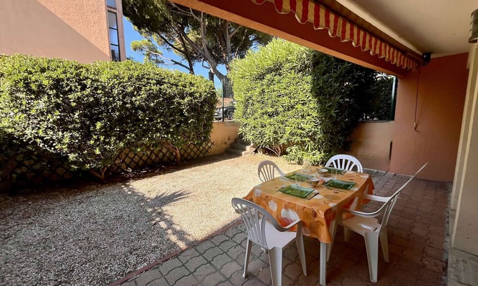 Cavaliere Apartment | Beachside 2-Room Apartment with Private Garden, Terrace, and Parking