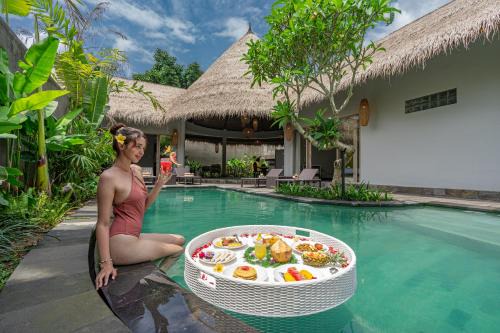 Melayang Villa | Brand new Luxury 3BR villa Ethnic Ubud #3