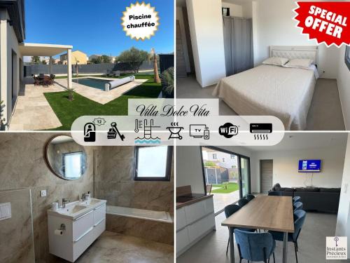 Beaucaire House | Charmante maison récente avec PISCINE CHAUFFEE proche Nîmes