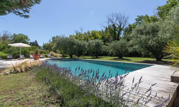 L'Isle-sur-la-Sorgue Other | Farmhouse in Provence, farmhouse, private in a 7 hectares park, heated pool