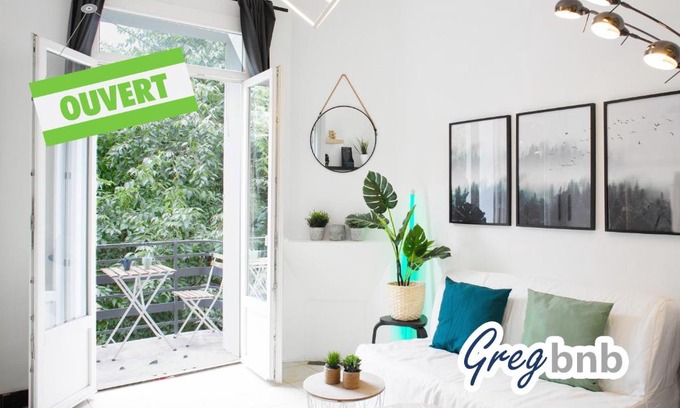Toulon Apartment | GregBnb-com - T2 37m2 - CLIMATISE - PARKING INCLUS - Balcon - WiFi Fibre - Appartement No1