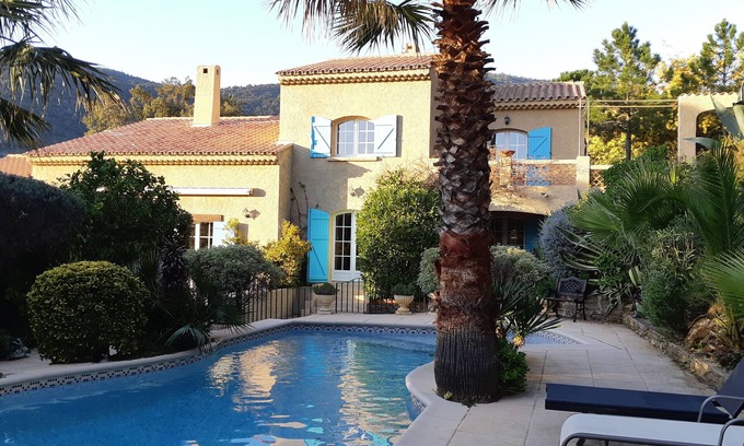 Cavaliere Apartment | Luxueuse villa Saphir 10p, near beach, with pool, Rayol Canadel