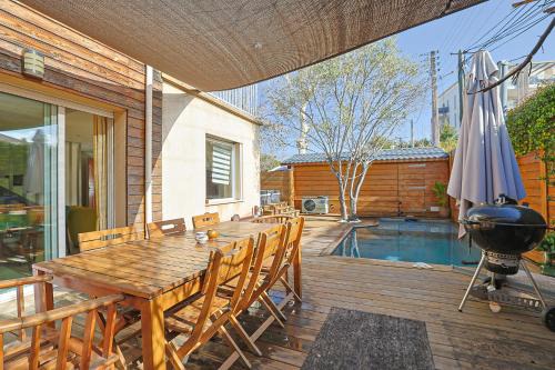Le Mourillon Villa | Maison avec Piscine et Jacuzzi Proche des plages