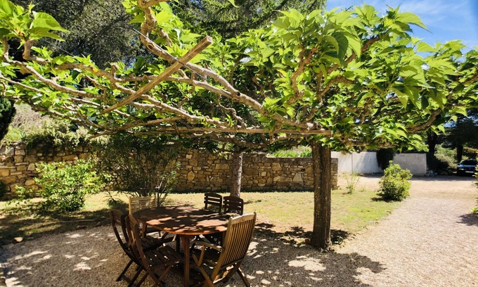 Tresques Apartment | Mas Provence (Uzès) - Luxury Apartment - swimming pool 12-6 m - 9 acres garden