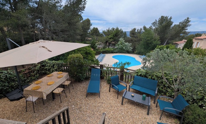 Pont Royal House | NEW "Mas Sereni'Tee" - Golf de Pont Royal - AC, Parking, Garden, Swimming pool
