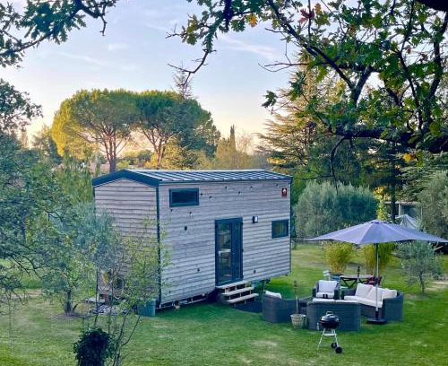 Saignon House | Tiny House avec vue sur le rocher de Saignon, Luberon
