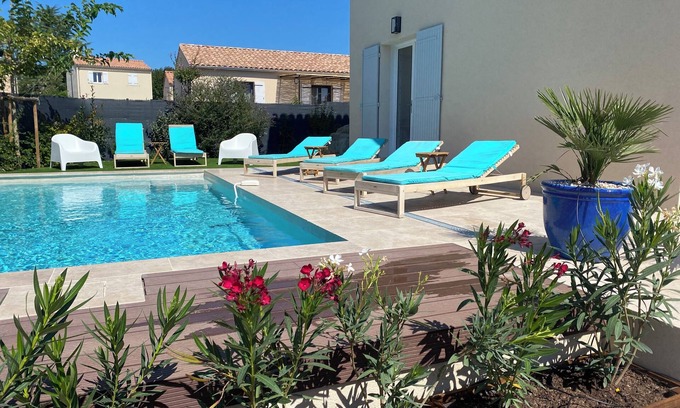 Caromb House | Villa les Coquelicots (Provence Ventoux)