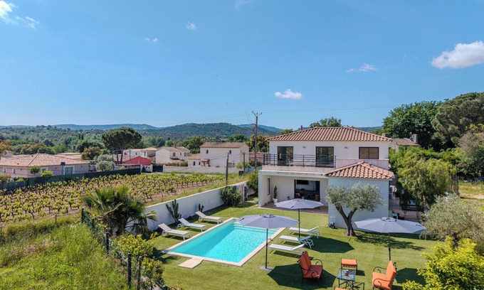 Cogolin Villa | Villa Oréa - Luxury villa with pool near Saint-Tropez, surrounded by nature