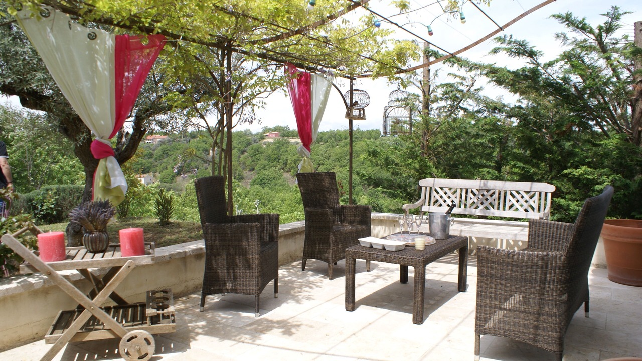 Photo of Patio Balcony in Montagnac-Montpezat